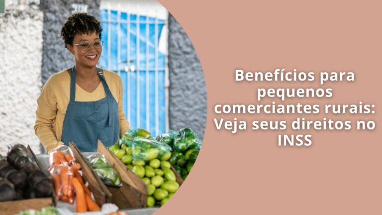 Benefícios para pequenos comerciantes rurais Veja seus direitos no INSS