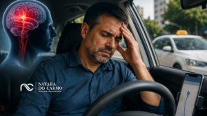 AVC e a incapacidade para motoristas de aplicativo e taxistas em GV