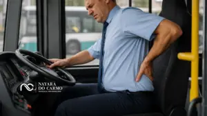 Problemas na coluna em motoristas de ônibus de Valadares